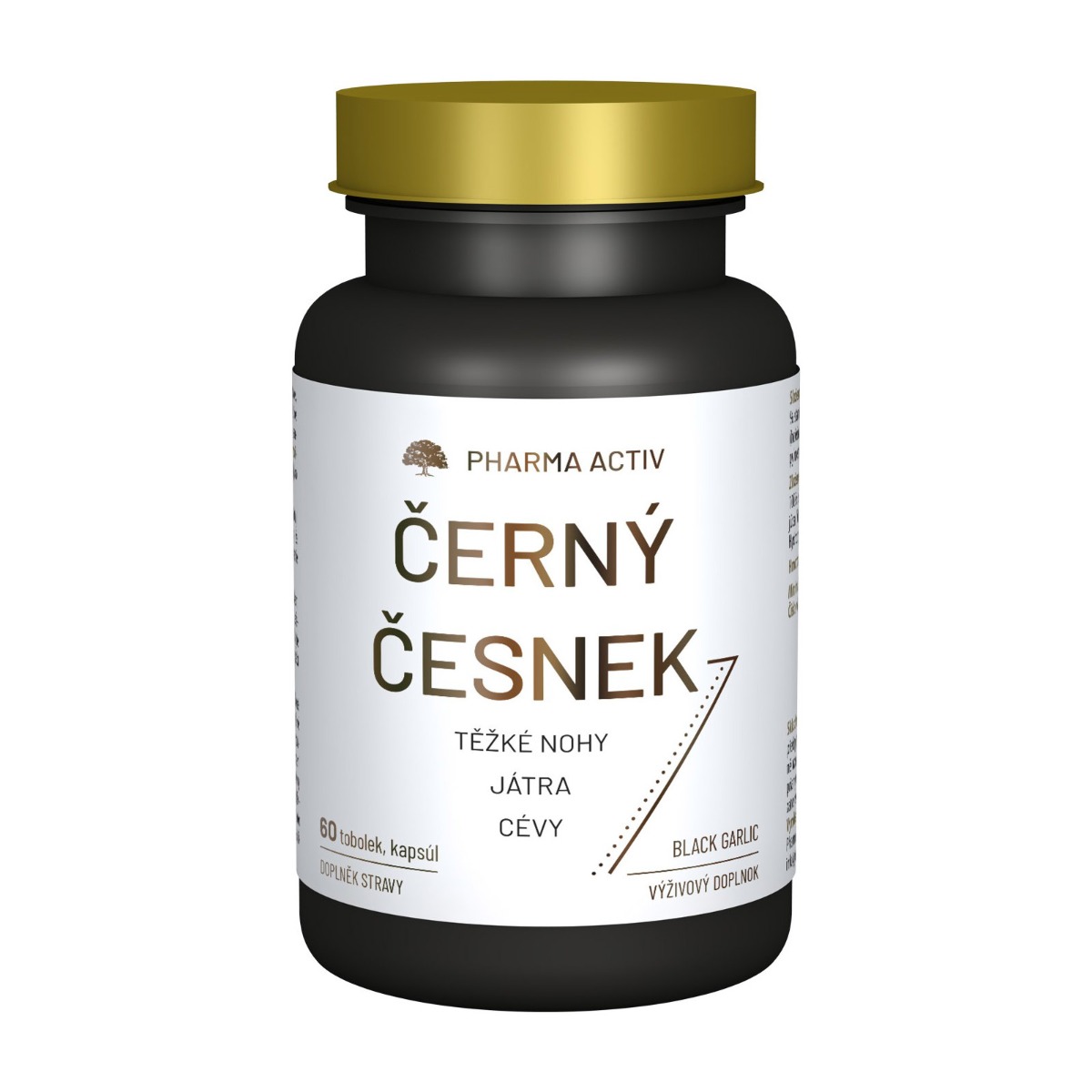 Pharma Activ Černý česnek 60 tobolek Pharma Activ