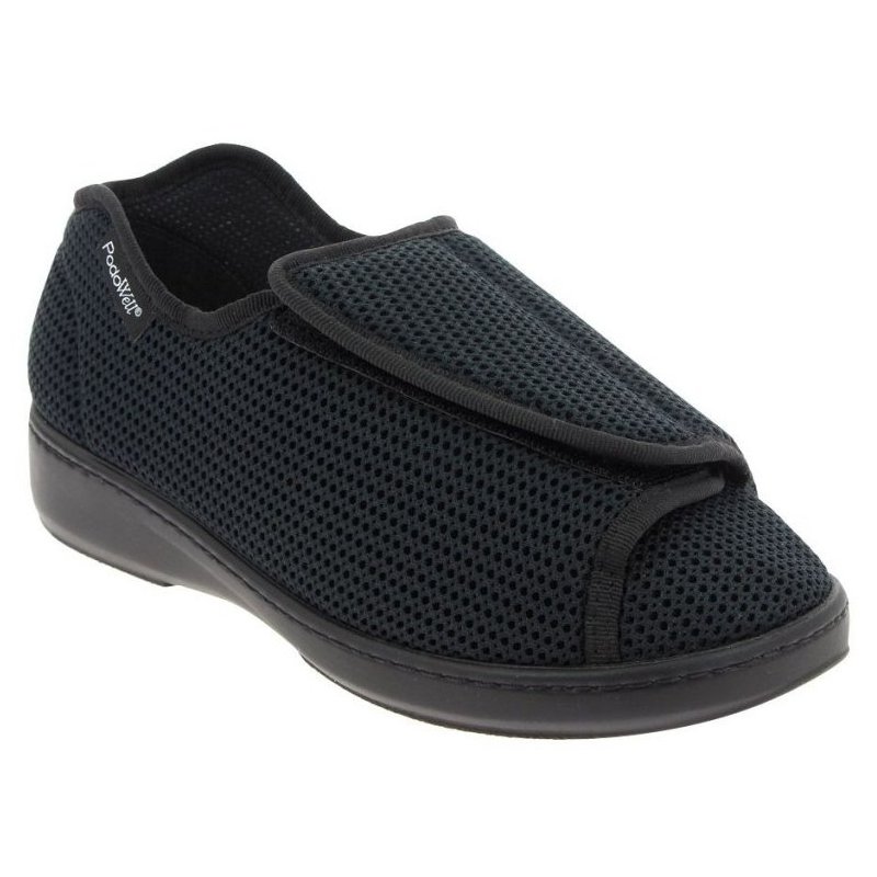 PodoWell ABITA polobotka pro oteklé nohy unisex černá