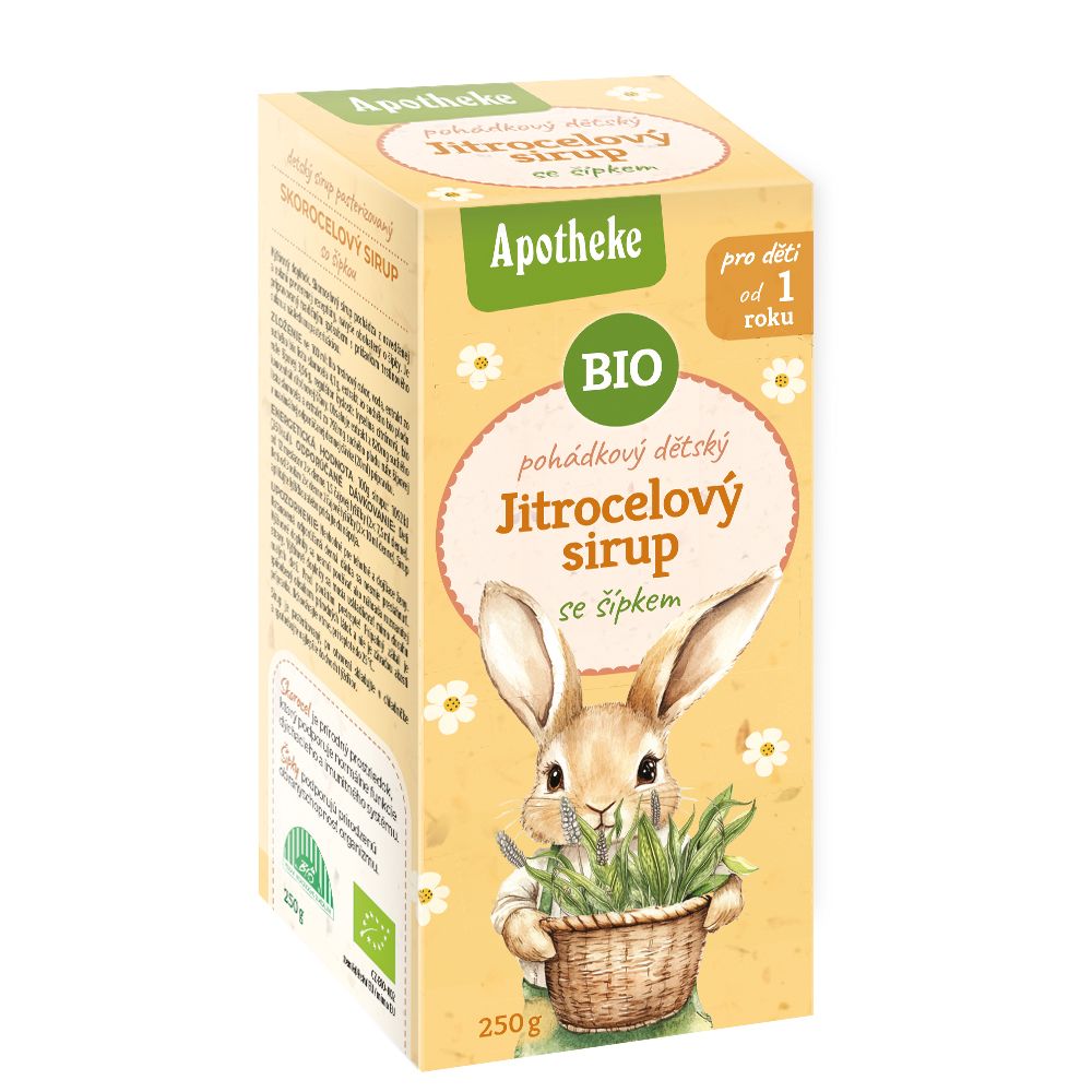 Pohádkový sirup Jitrocelový BIO 250 g Pohádkový sirup