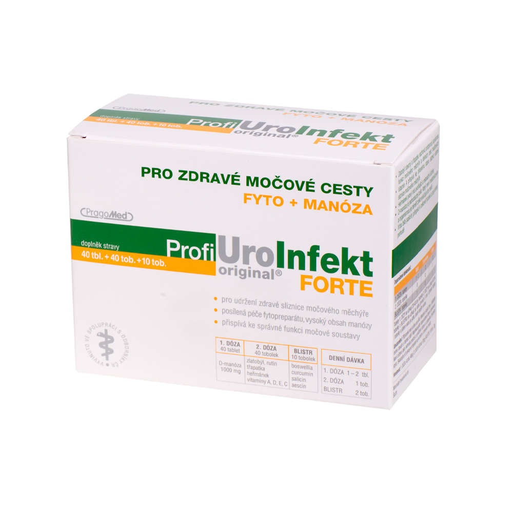 ProfiUro Original Infekt FORTE 40 tablet + 40 tobolek + 10 tobolek ProfiUro