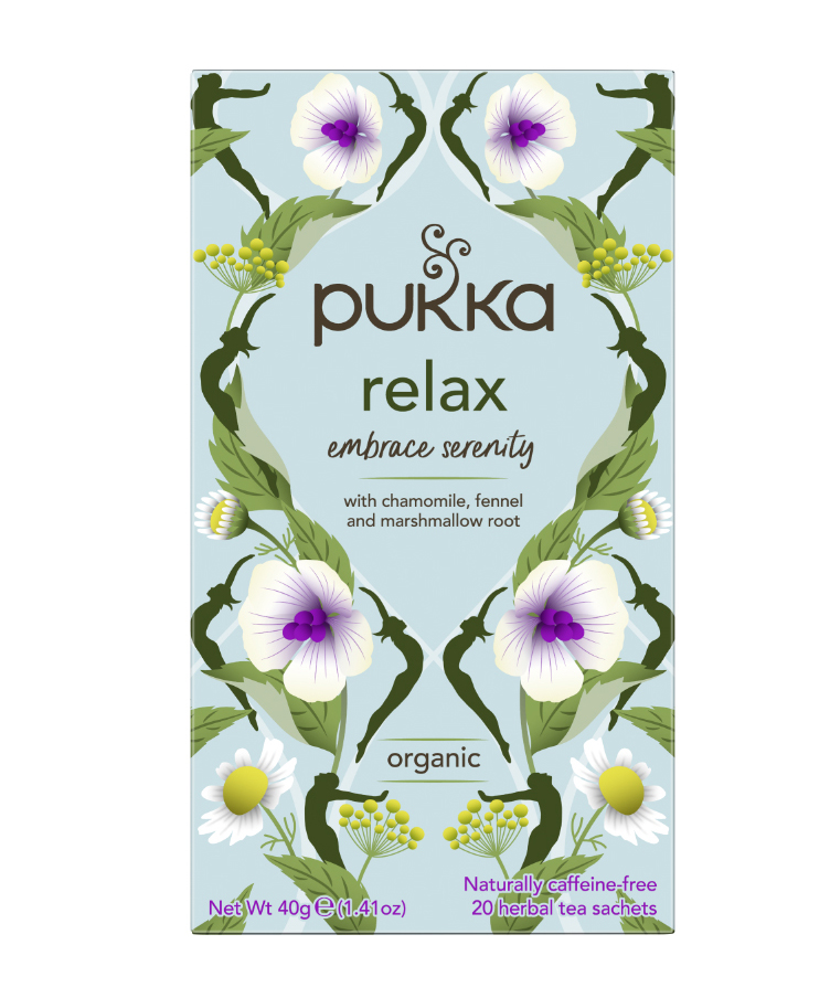 Pukka BIO Relax porcovaný čaj 20x2 g Pukka