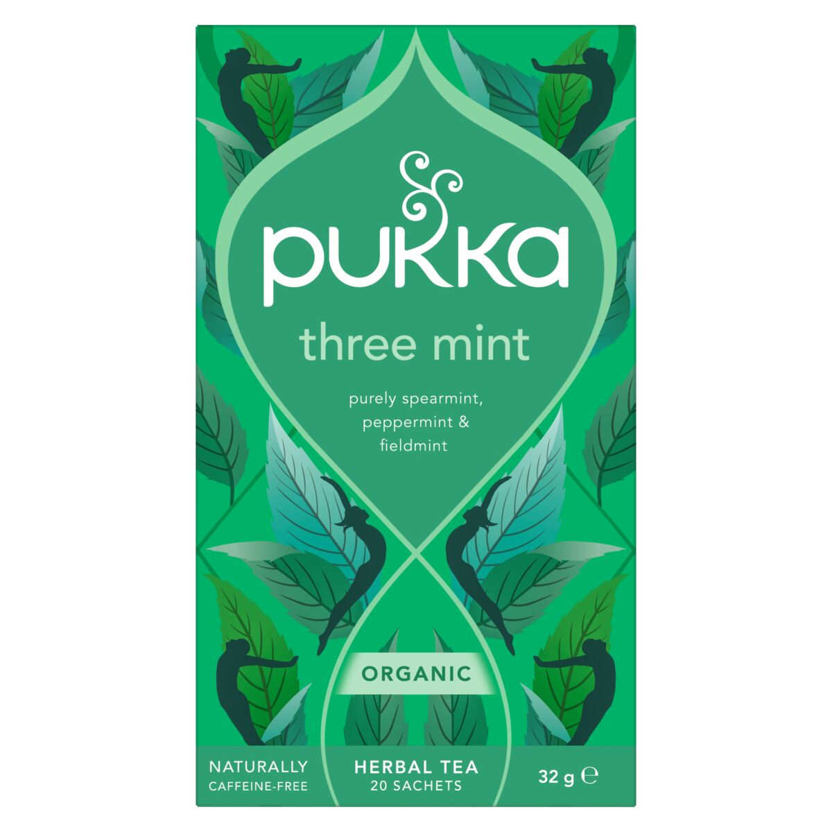 Pukka BIO Three Mint porcovaný čaj 20x1