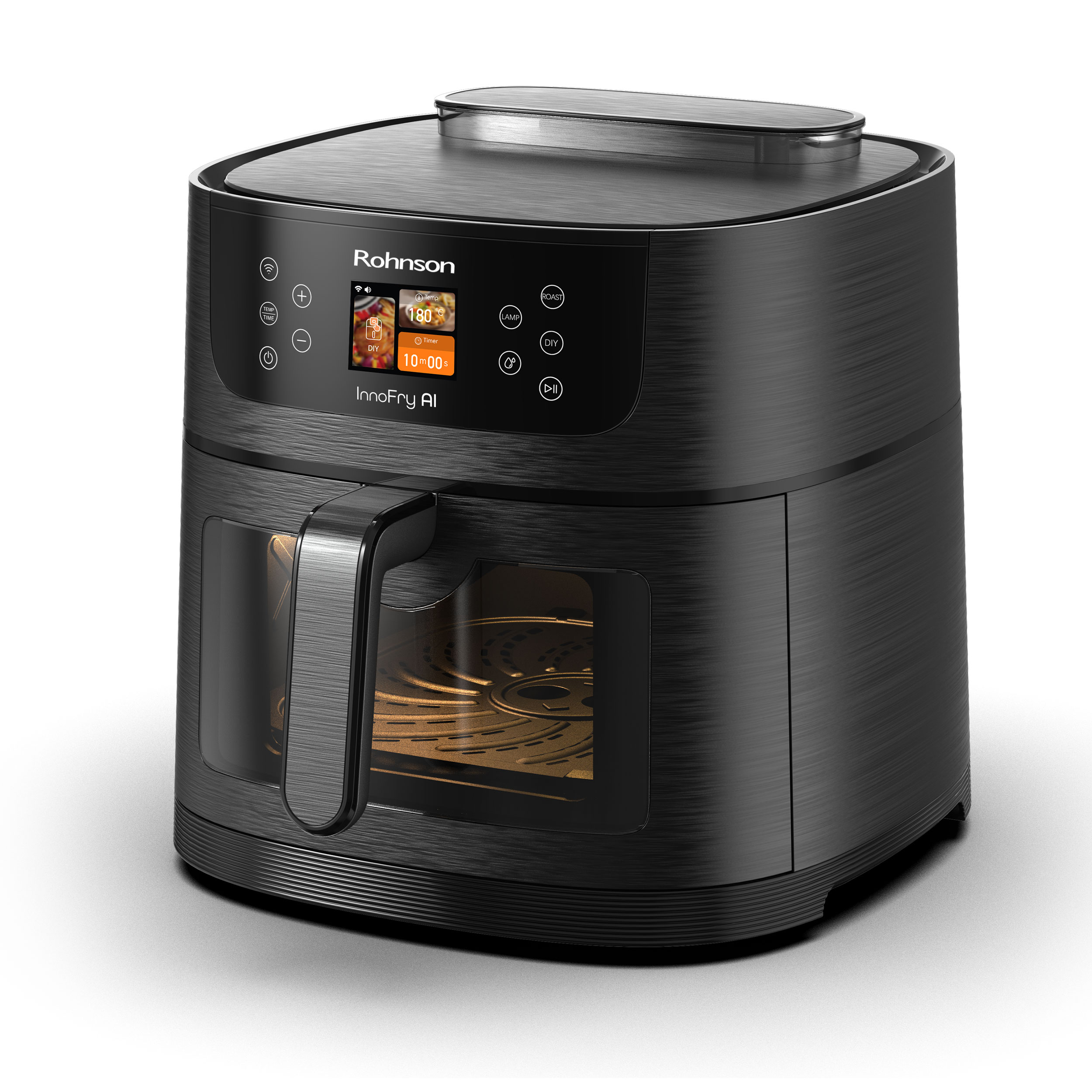 Rohnson Chytrá horkovzdušná fritéza R-2884 InnoFry AI Wi-Fi – 8 l Rohnson