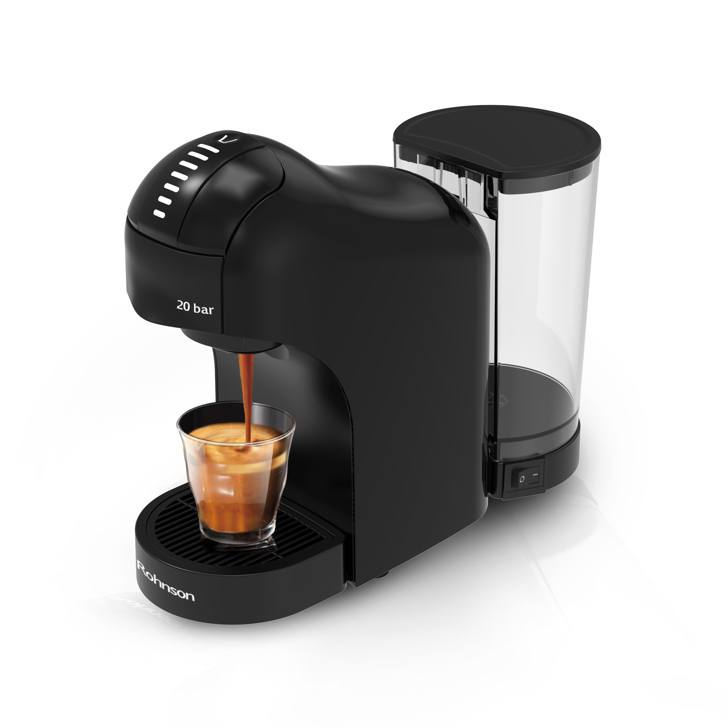 Rohnson Kávovar na kapsle R-98046B Rohnson