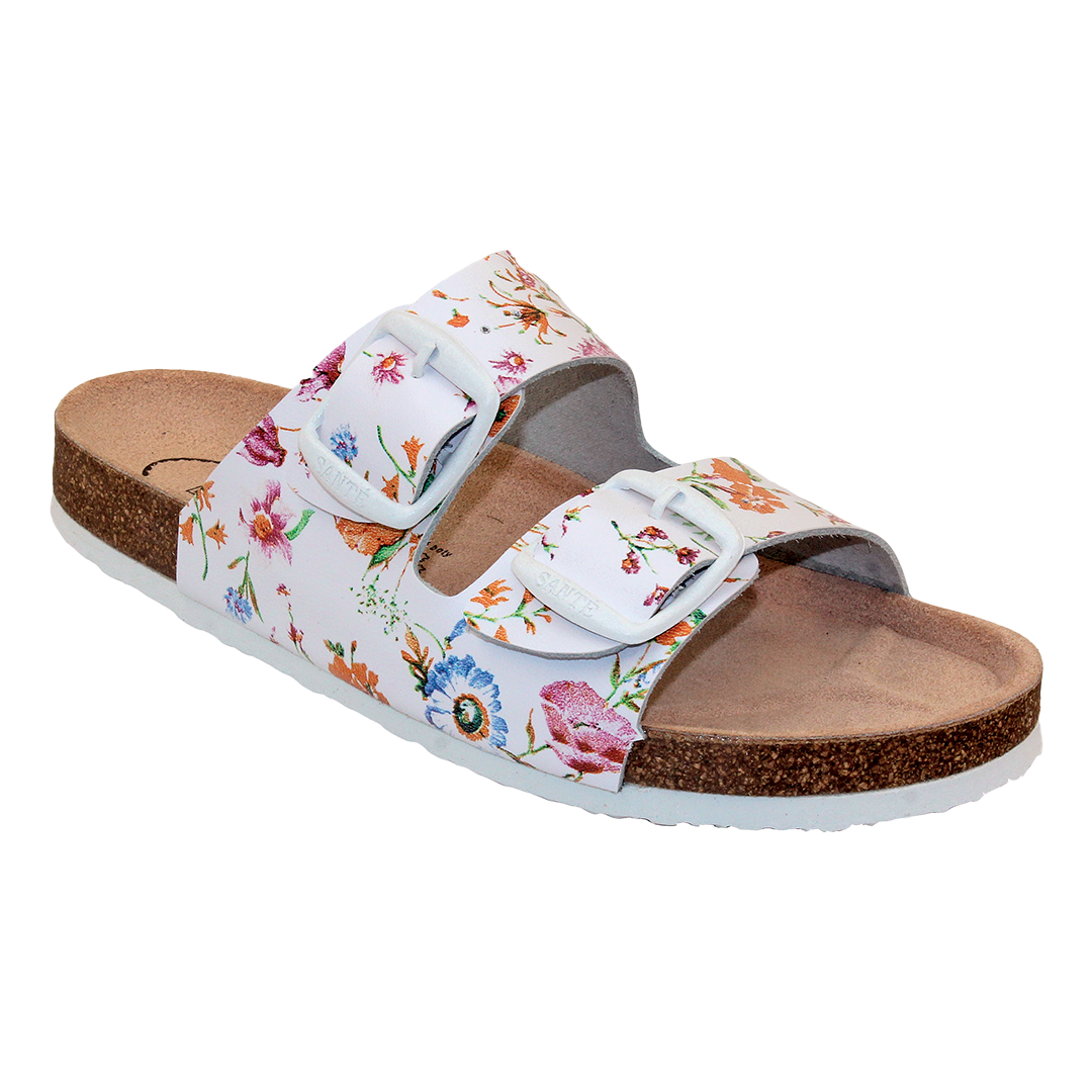 SANTE Dámský pantofel D/21N/FLORA BÍLÁ v.36 SANTÉ