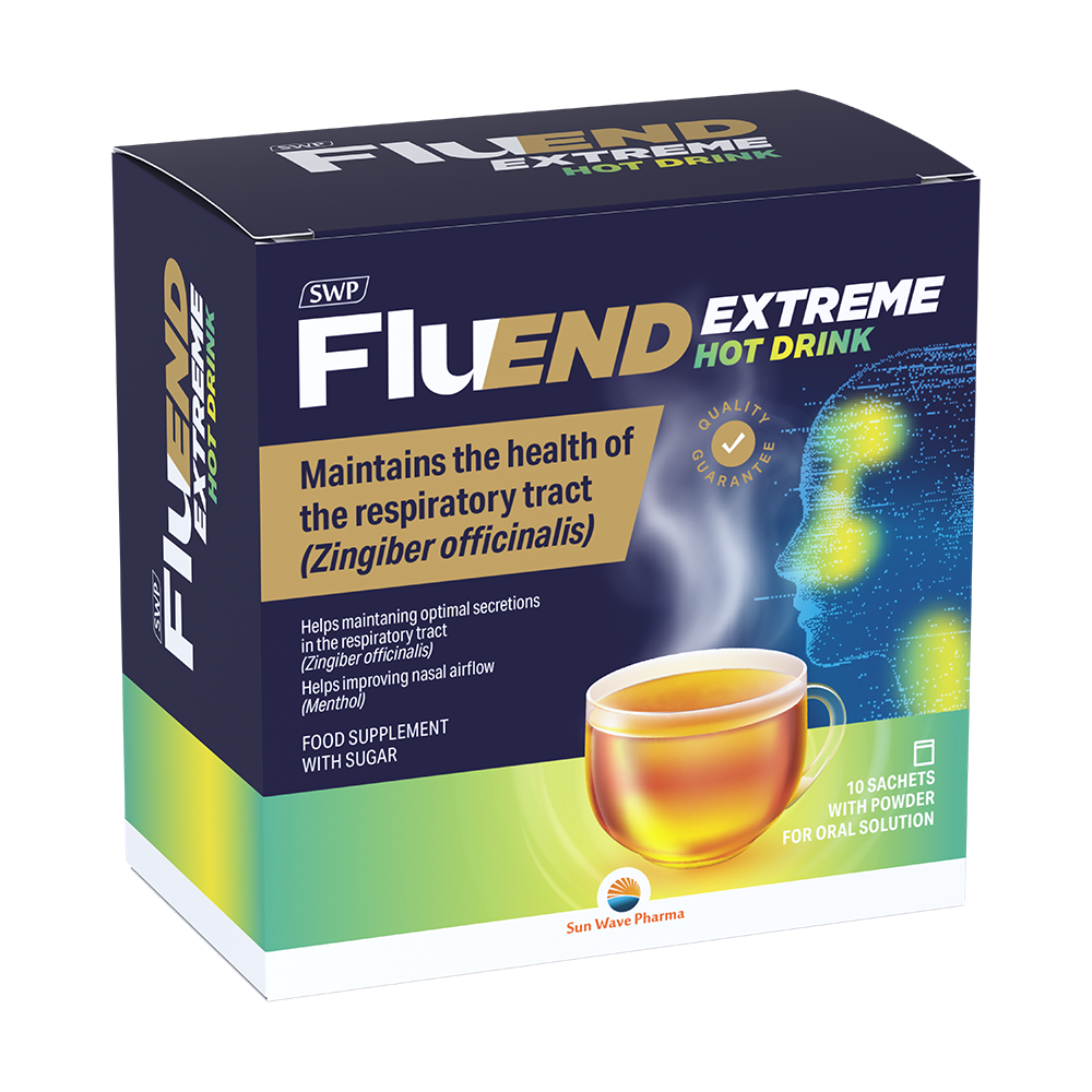 SWP Fluend Extreme hot drink 10 sáčků SWP