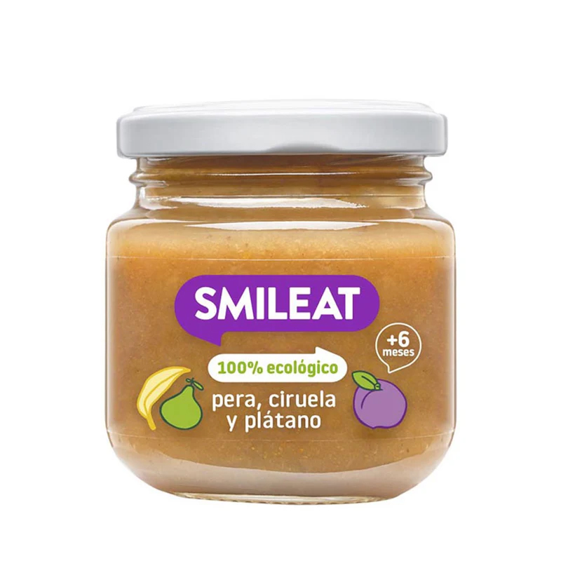 Smileat BIO ovocný příkrm hruška