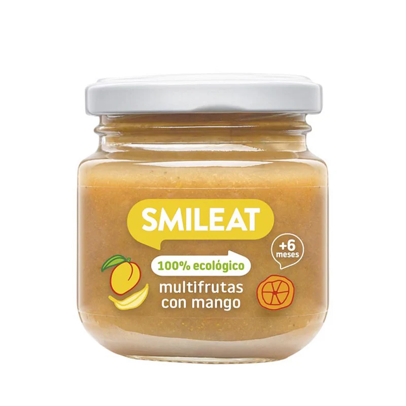 Smileat BIO ovocný příkrm jablko