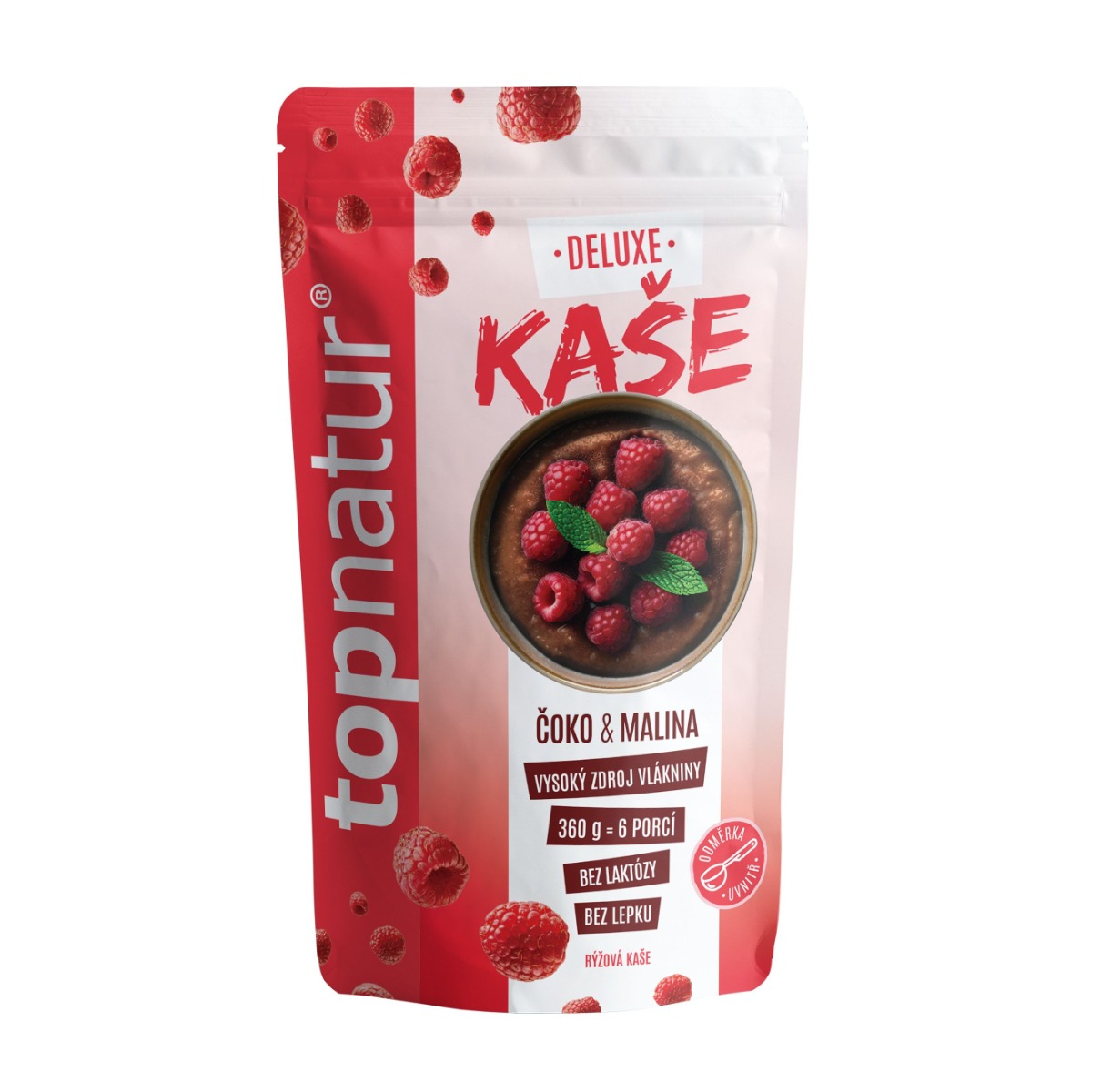 Topnatur Deluxe čoko&malina kaše 360 g Topnatur