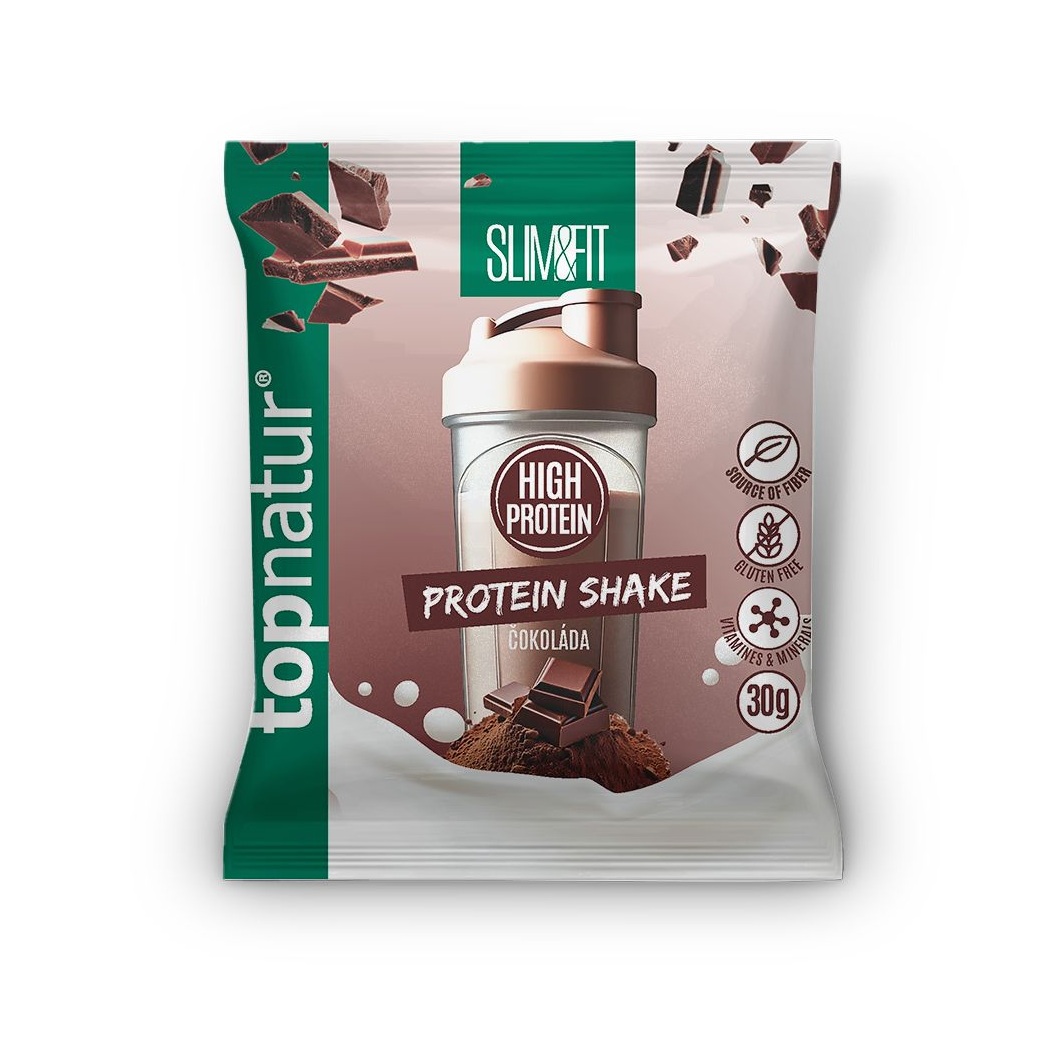 Topnatur Slim&Fit Protein Shake čokoláda 30 g Topnatur