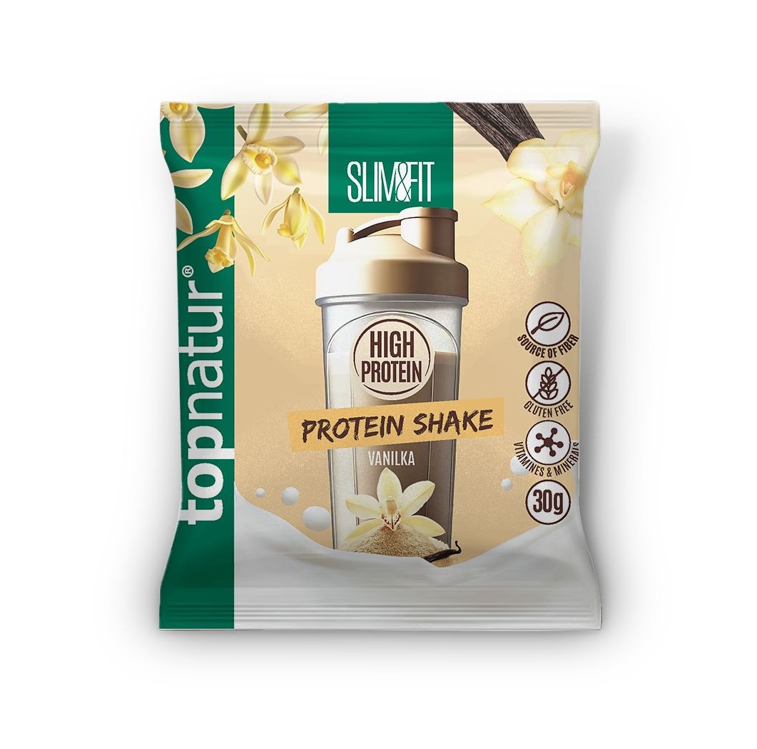 Topnatur Slim&Fit Protein Shake vanilka 30 g Topnatur