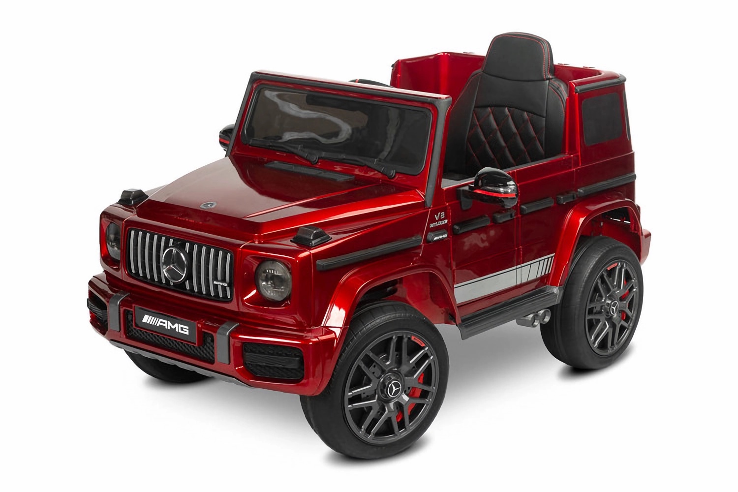 Toyz Elektrické autičko Mercedes Benz - červené Toyz