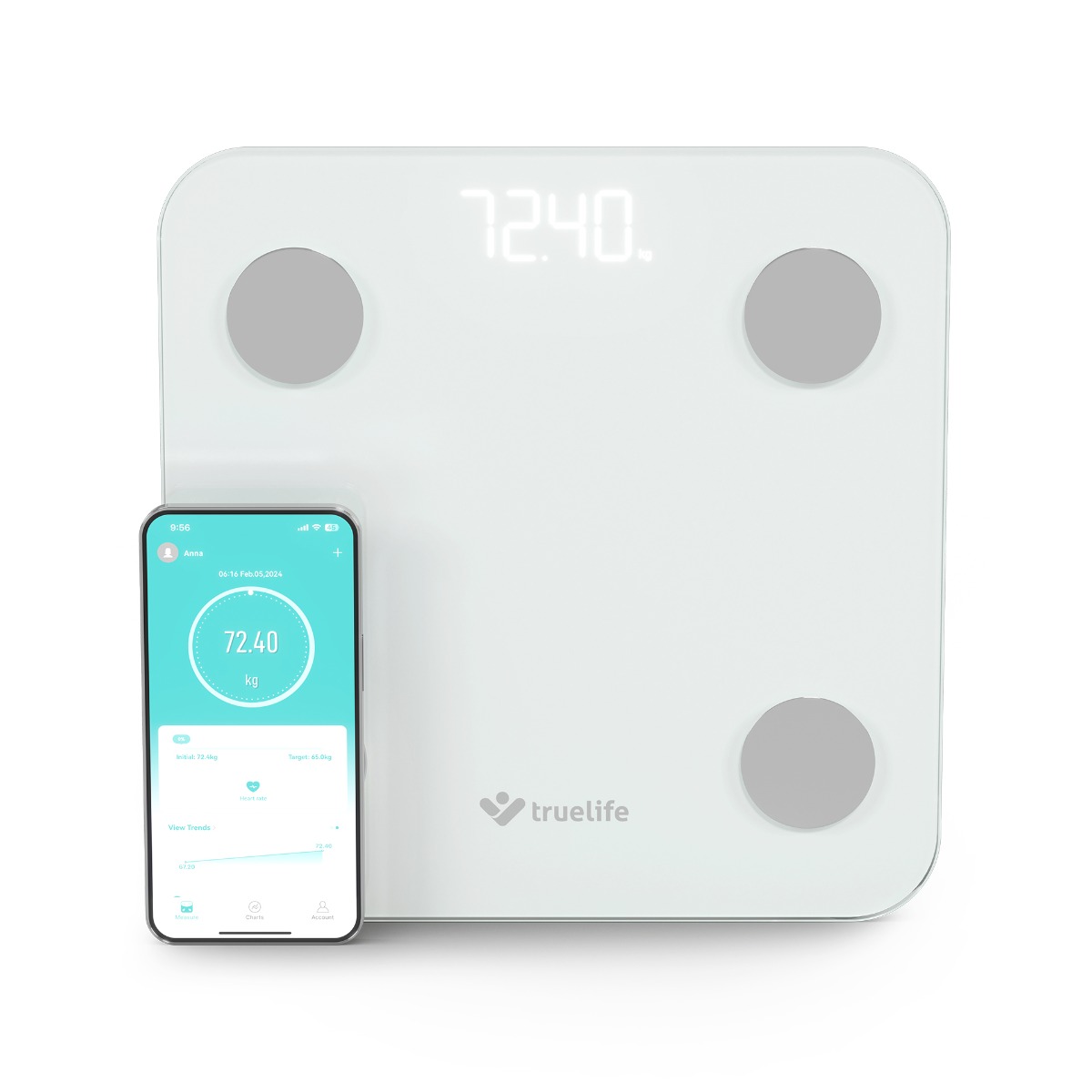 Truelife FitScale W1 osobní váha white Truelife