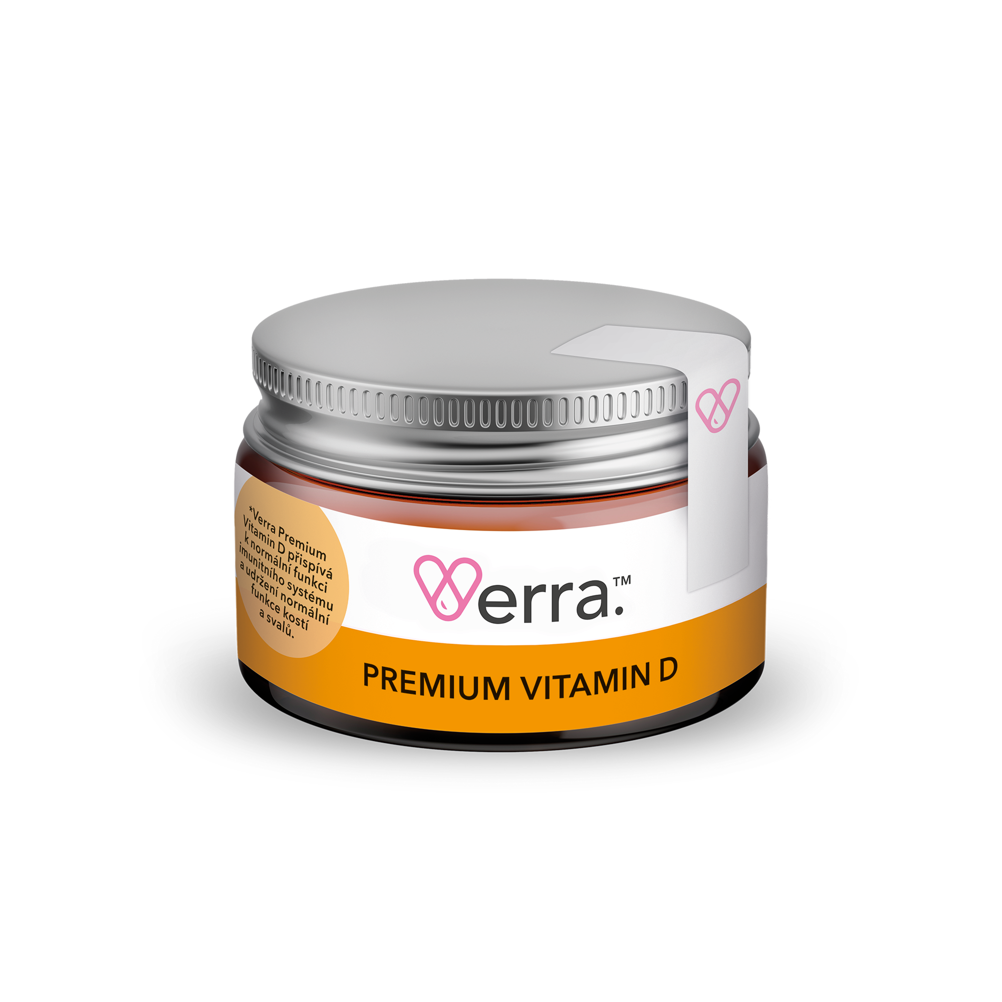 Verra Premium Vitamin D 30 kapslí Verra