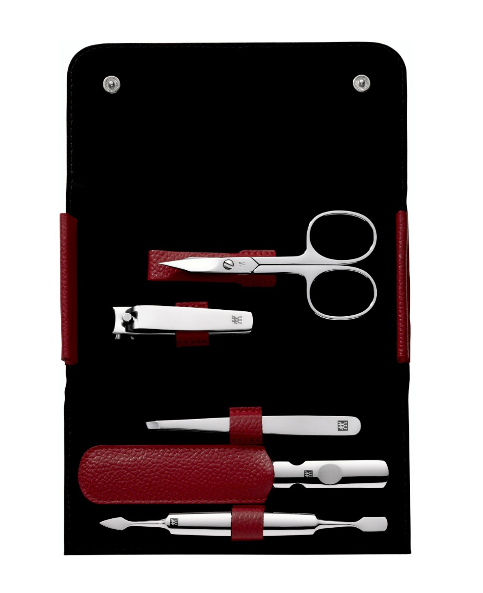 Zwilling Classic Inox Manikúra 5 ks červená Zwilling
