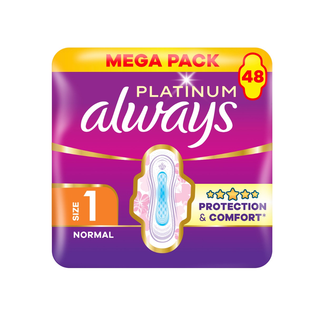 Always Platinum Normal vložky 48 ks Always