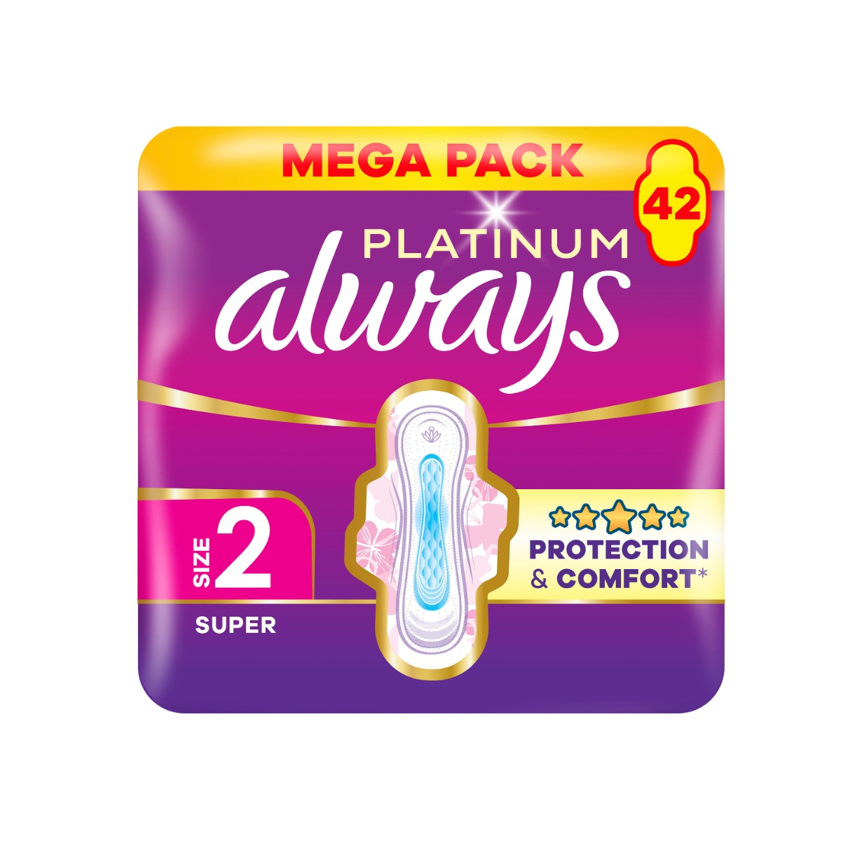 Always Platinum Super vložky 42 ks Always