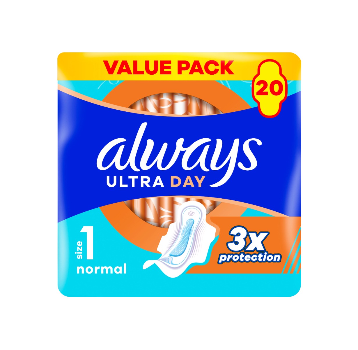 Always Ultra Day Normal hygienické vložky 20 ks Always