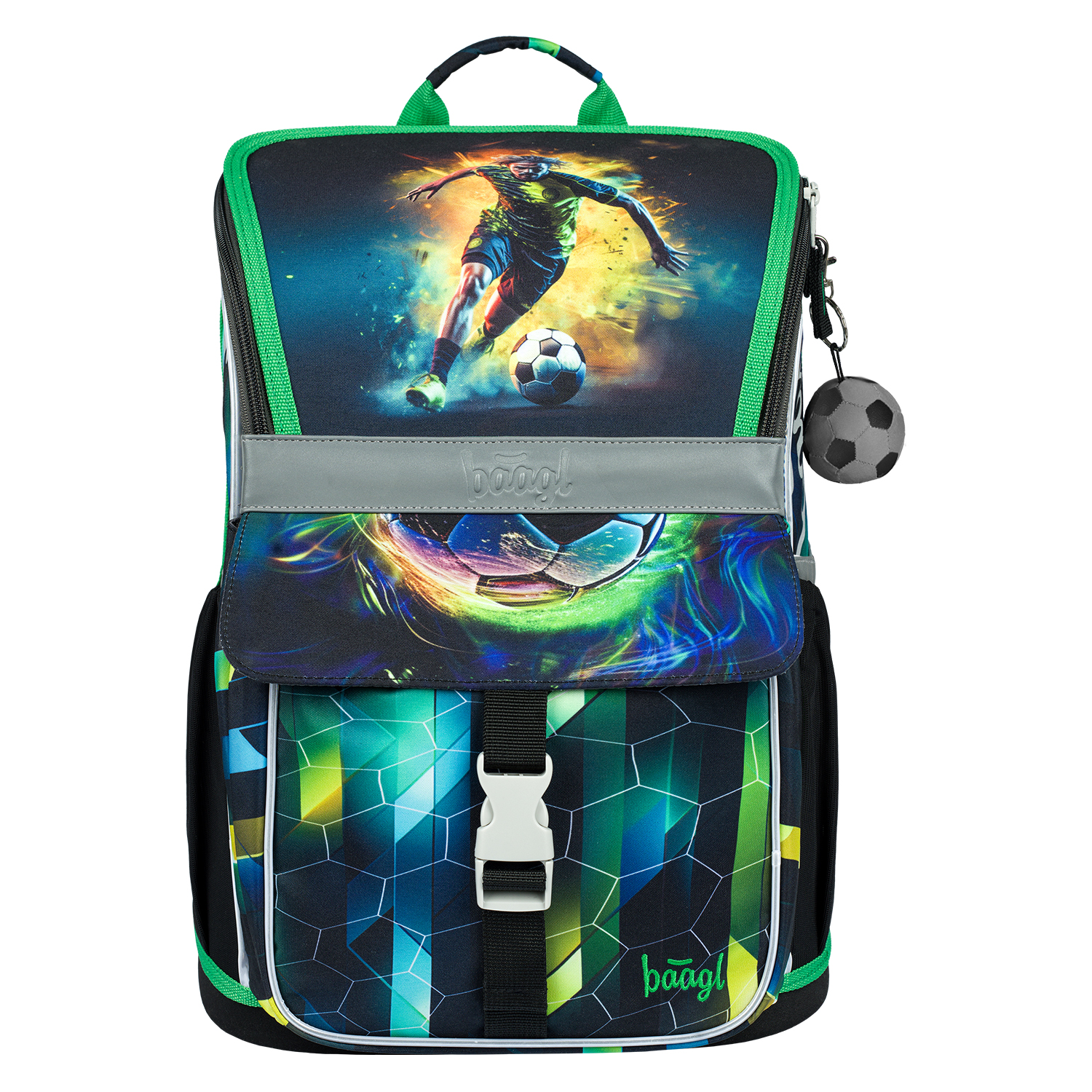 Baagl Školní aktovka Zippy Fotbal Hráč Baagl