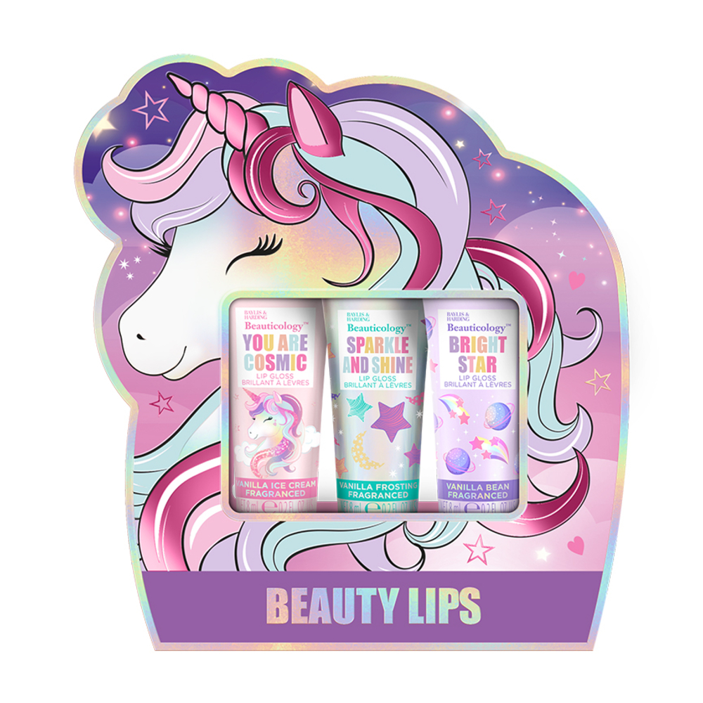 Baylis & Harding Sada lesků na rty Unicorn 3x8 ml Baylis & Harding