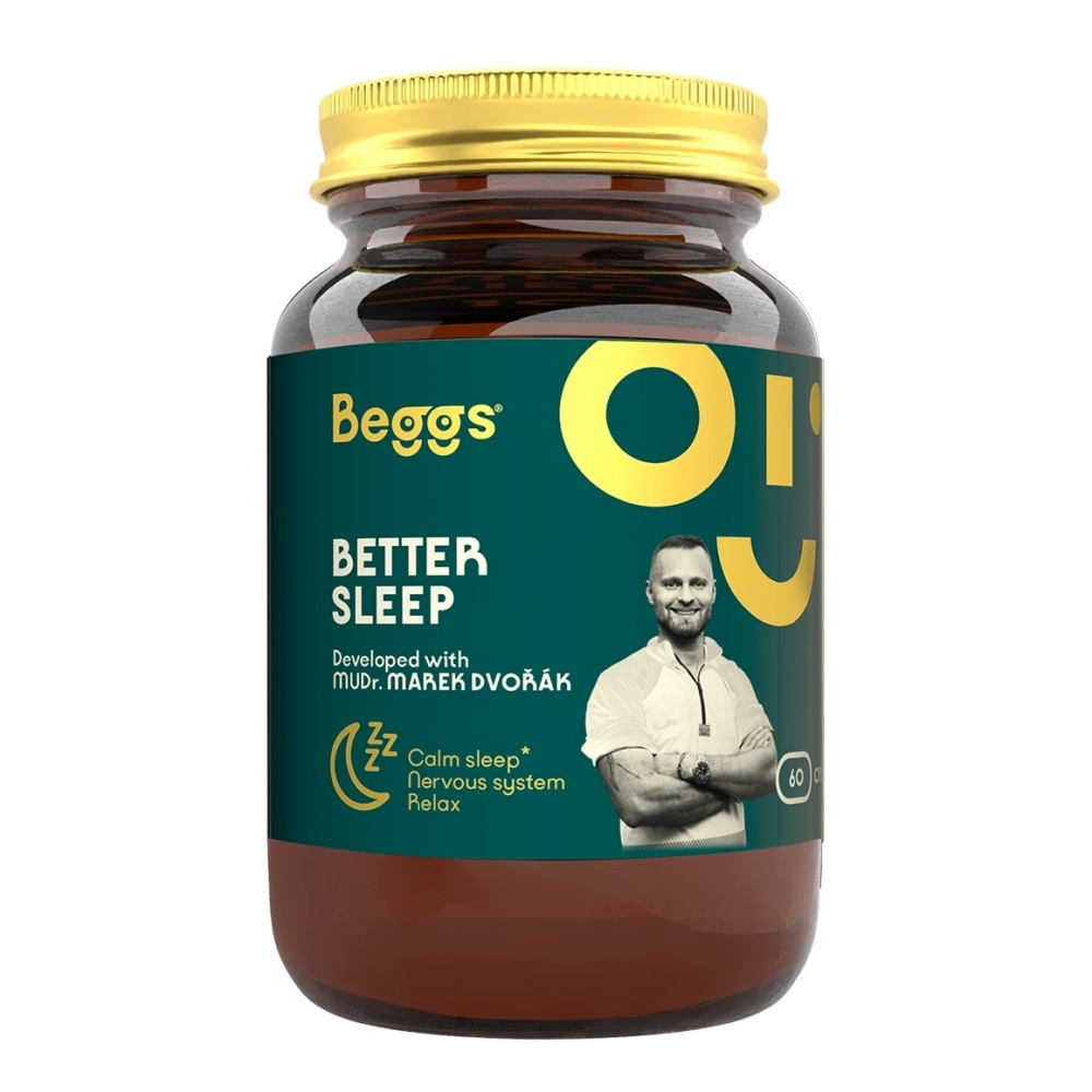 Beggs Better Sleep developed with Marek Dvorak 60 kapslí Beggs