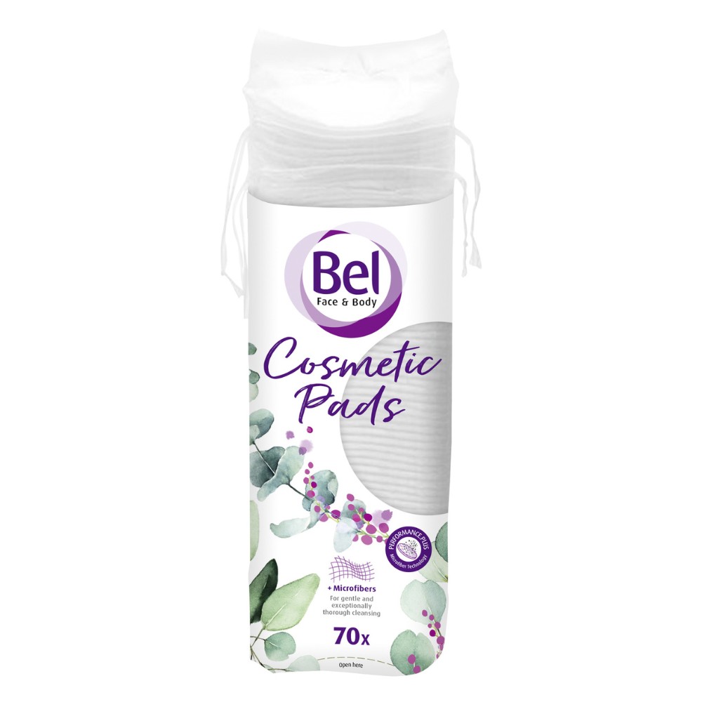Bel Face & Body Cosmetic odličovací tampony kulaté 70 ks Bel