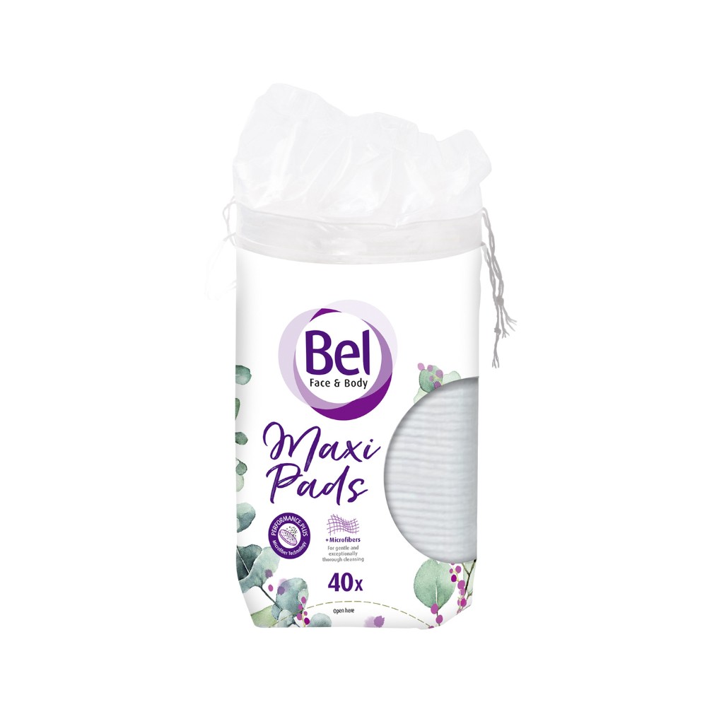 Bel Face & Body Cosmetic odličovací tampony oválné maxi 40 ks Bel