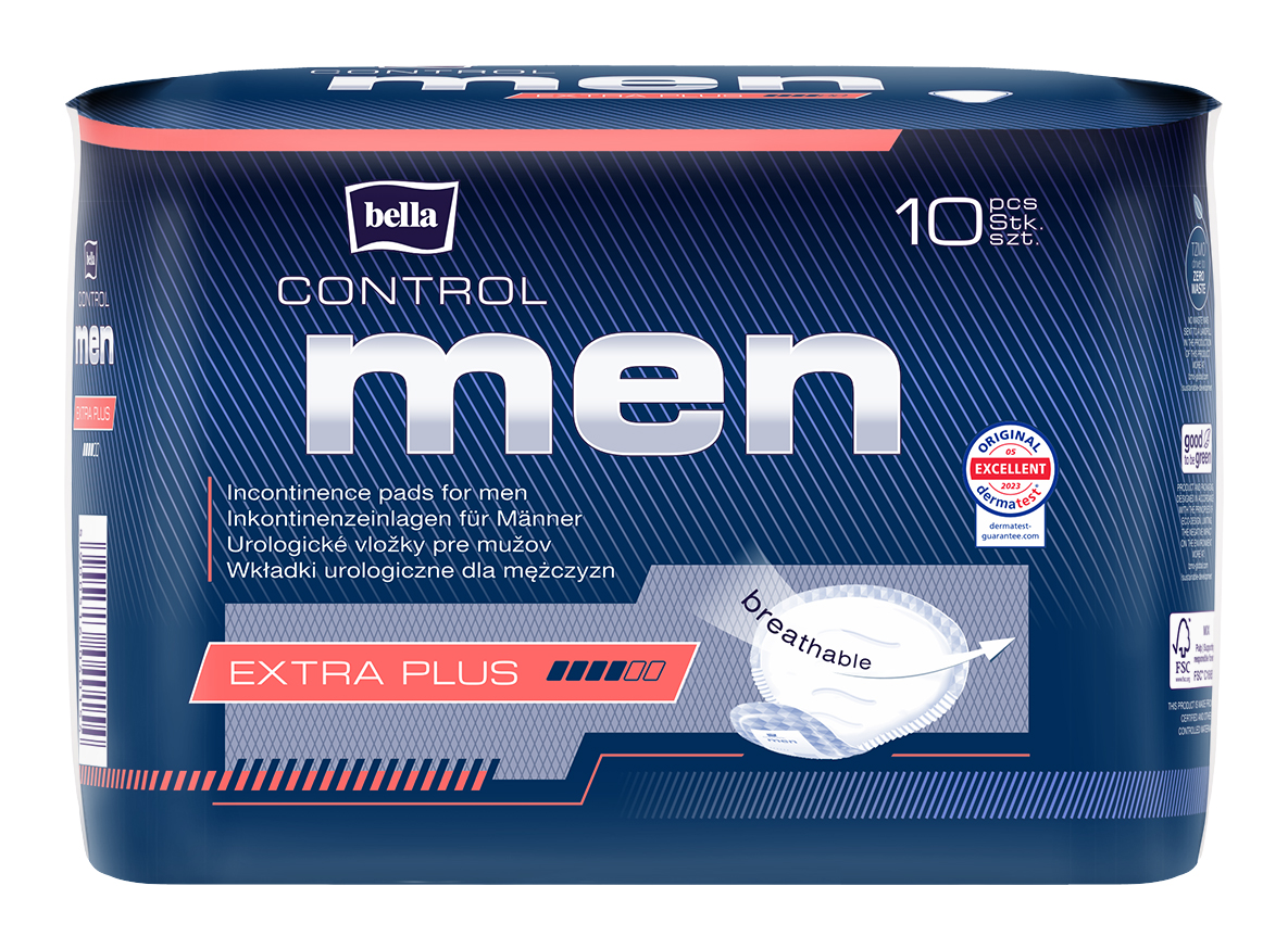 Bella Control Men extra plus inkontinenční vložky 10 ks Bella
