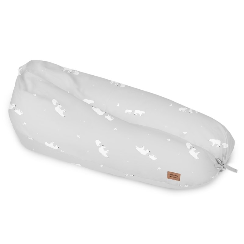 Bonjourbébé bavlněný multifunkční polštář Polaris Grey Bonjourbébé