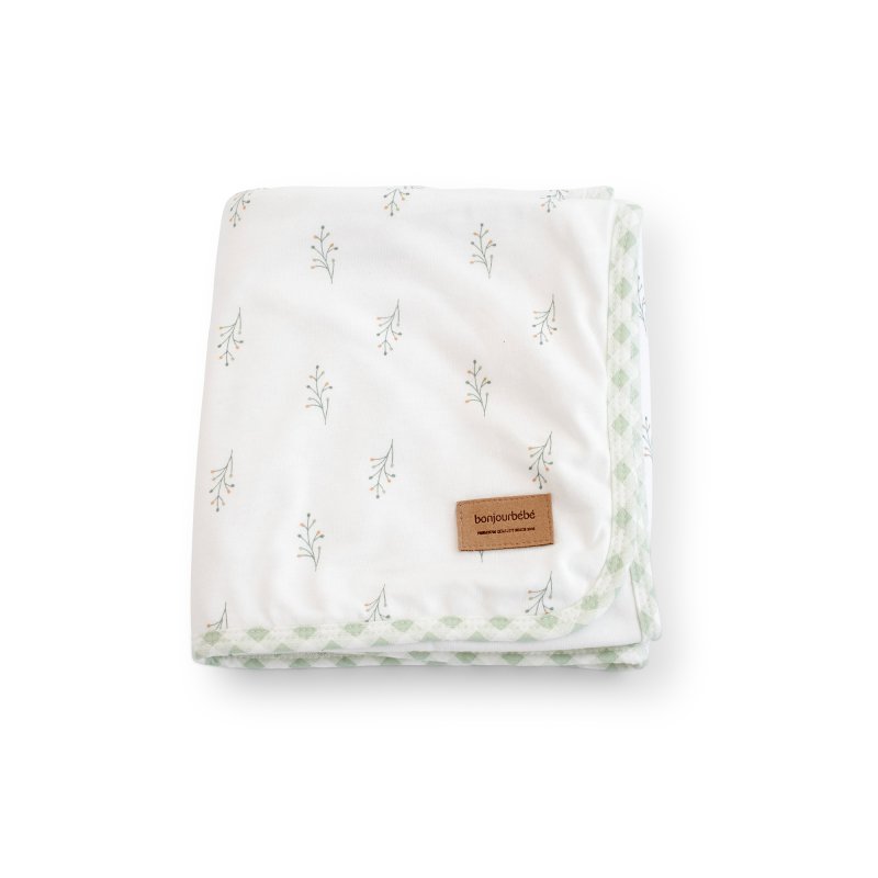 Bonjourbébé dětská bavlněná deka Spring Cottage Bonjourbébé