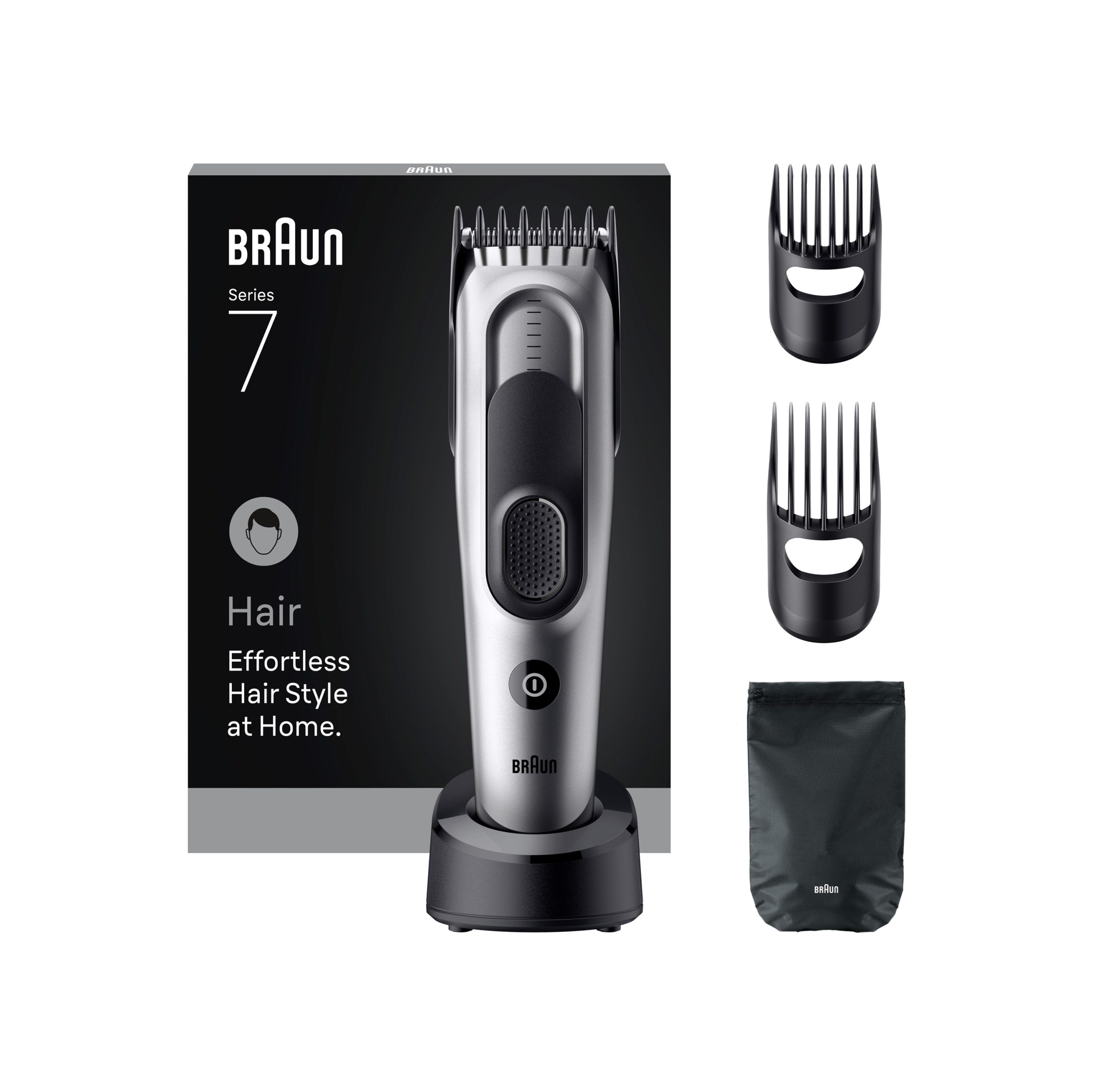 Braun Series 7 HC7590 zastřihovač vlasů šedý Braun