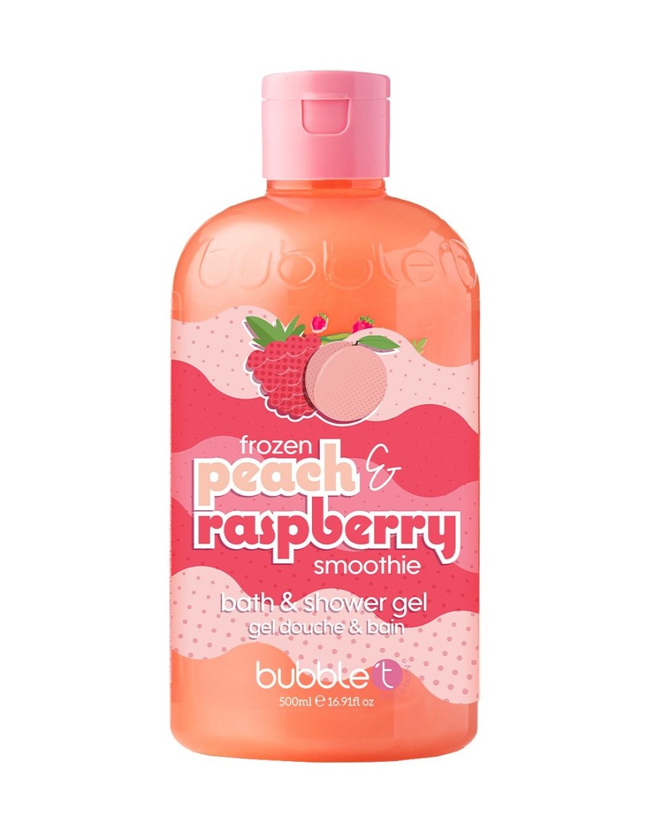 Bubble T Sprchový gel Broskev & Malina 500 ml Bubble T
