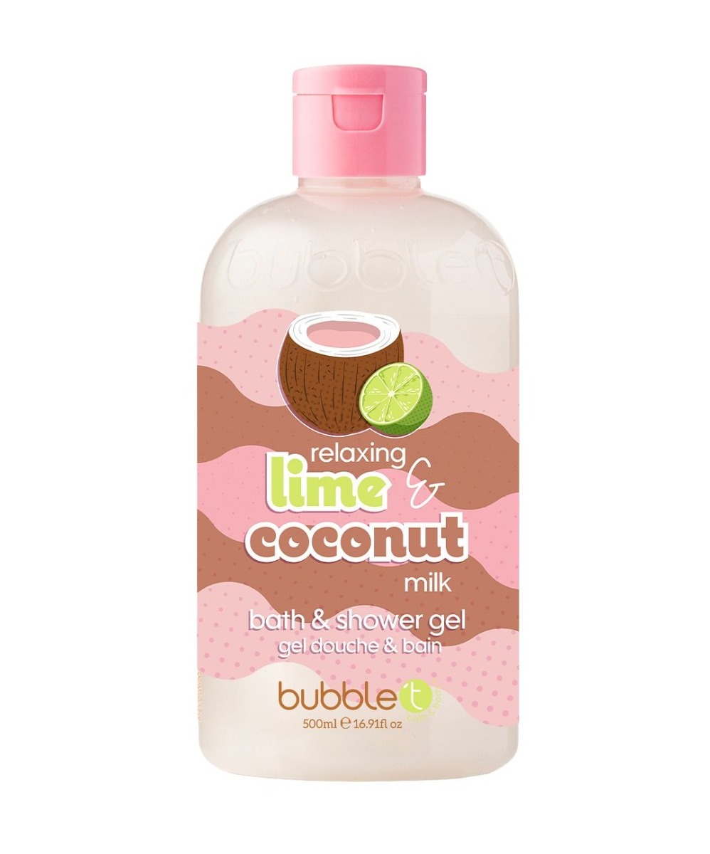 Bubble T Sprchový gel Kokos & Limetka 500 ml Bubble T