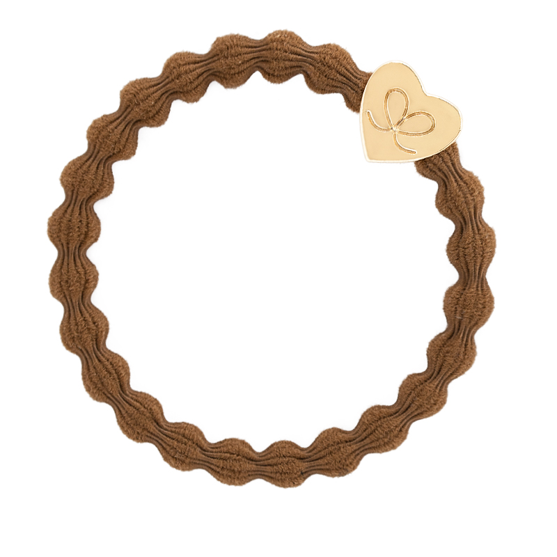 By Eloise London Gold Heart Hazle Brown (Hazle Brown) By Eloise London