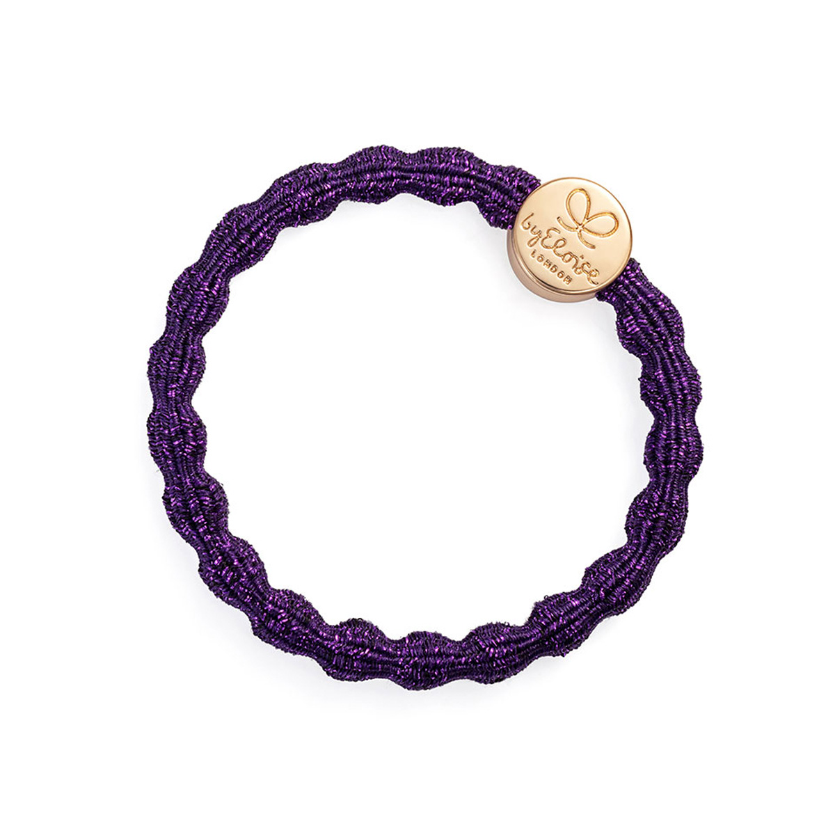 By Eloise London Metallic Gold Circle Purple (Purple) By Eloise London