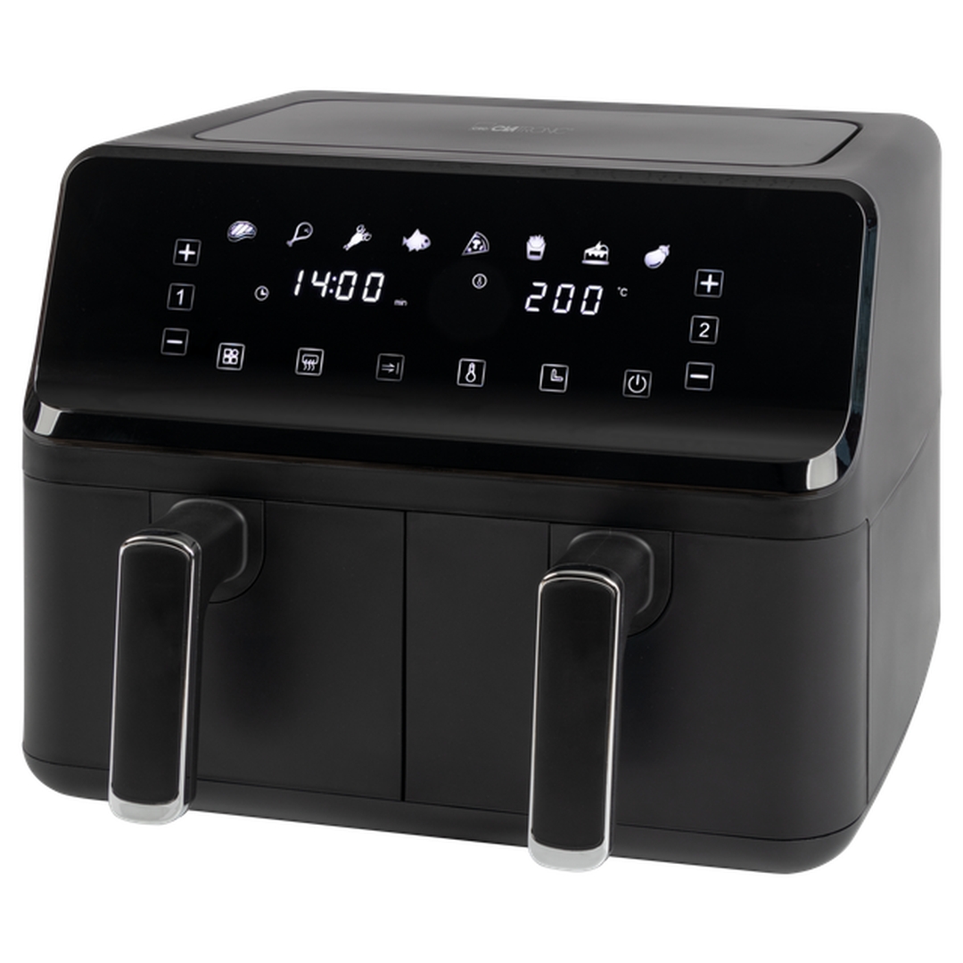 CLATRONIC FR 3804 H Horkovzdušná fritéza 8L dvojitá 2x4L CLATRONIC