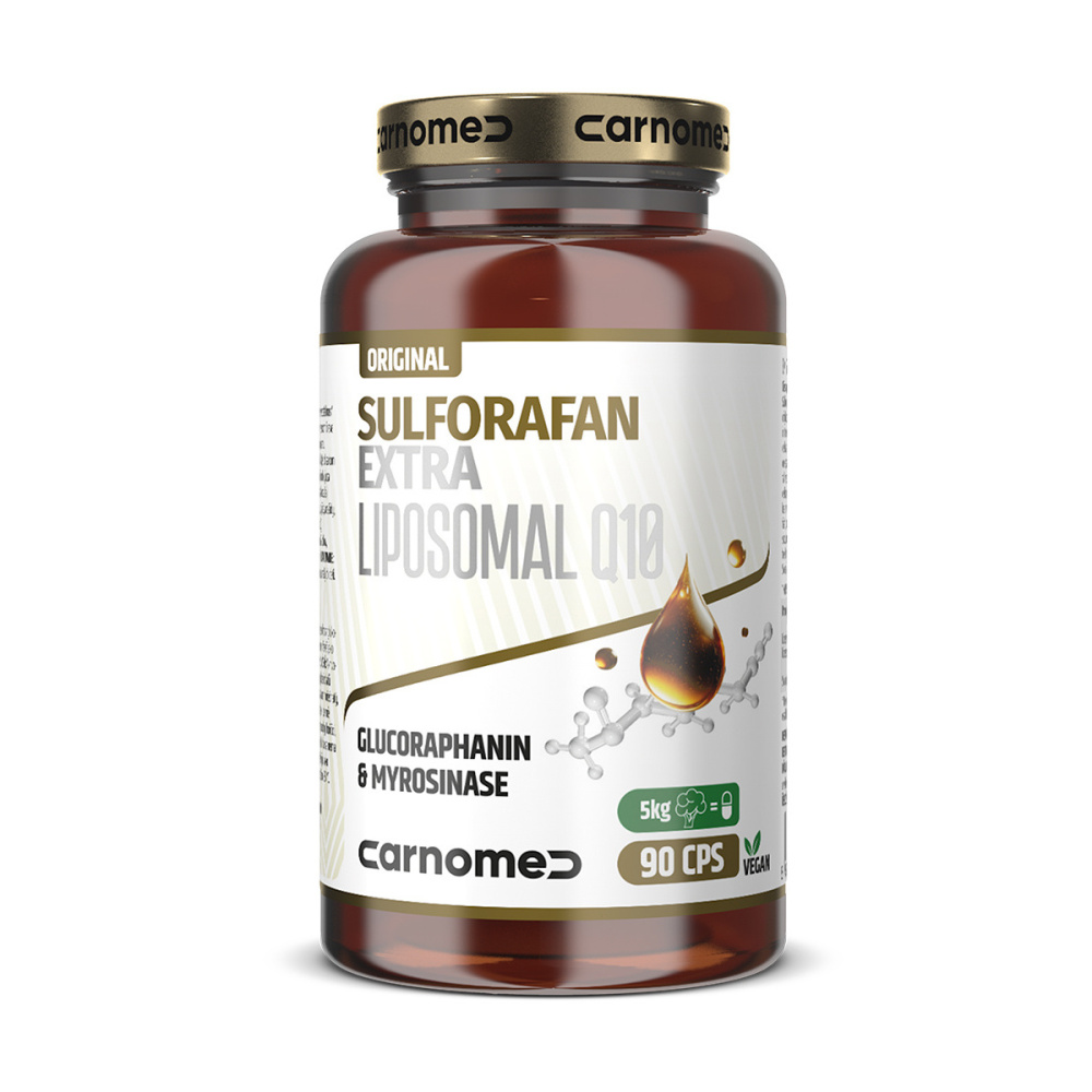 Carnomed Sulforafan Extra Liposomal Q10 90 kapslí Carnomed