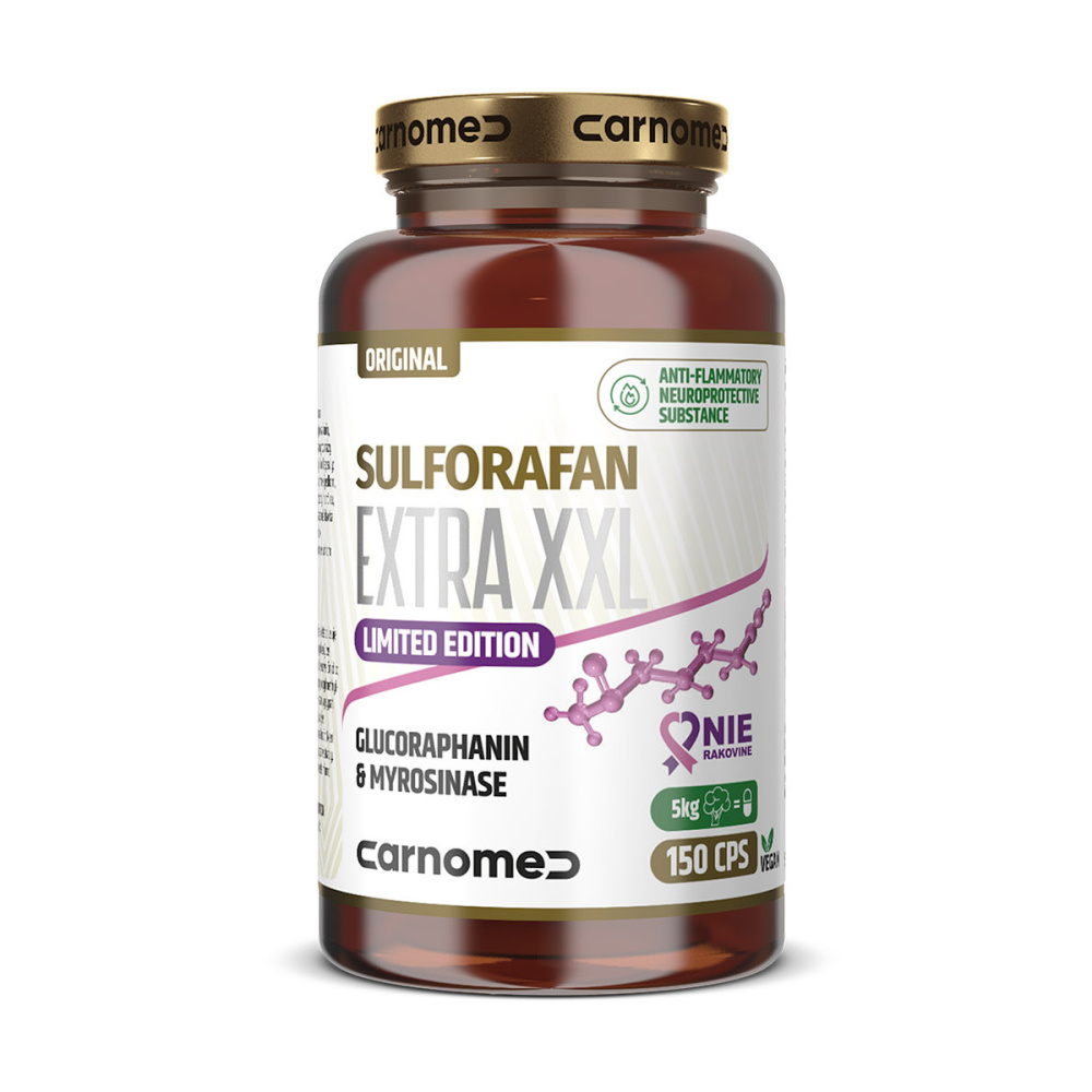Carnomed Sulforafan Extra XXL 150 kapslí Carnomed