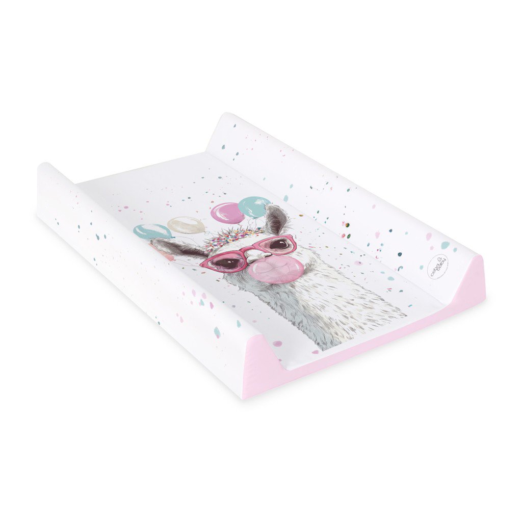 Ceba Podložka přebalovací 2-hranná s pevnou deskou (50x70) Ultra Light Crazy Lama Ceba