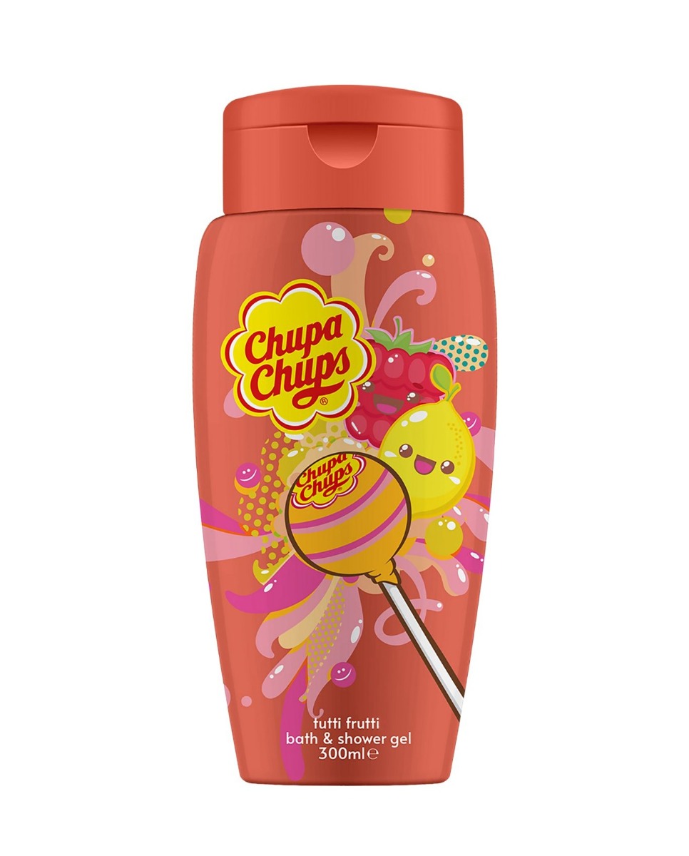 Chupa Chups Tutti Frutti sprchový gel a pěna do koupele 300 ml Chupa Chups