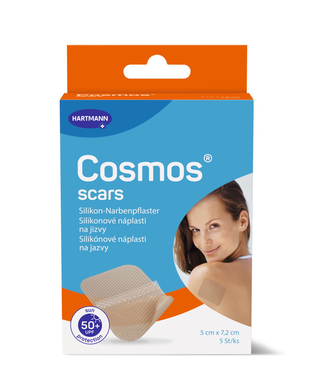Cosmos Scars silikonové náplasti na jizvy 5 x 7