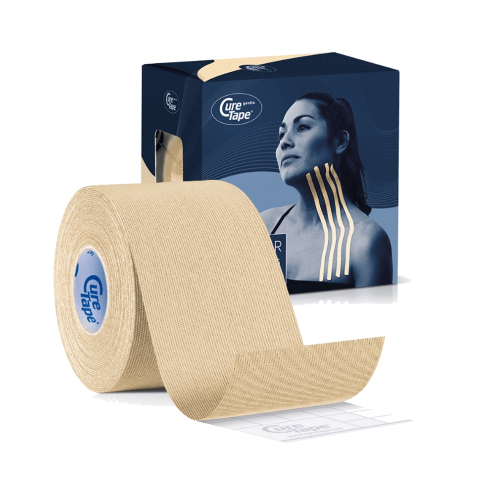 CureTape Gentle 5 cm x 5 m kineziologický tejp béžový CureTape
