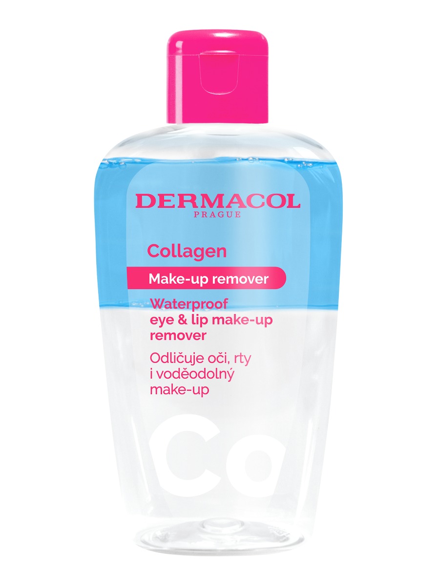 Dermacol Collagen Dvoufázový odličovač voděodolného make-upu 150 ml Dermacol