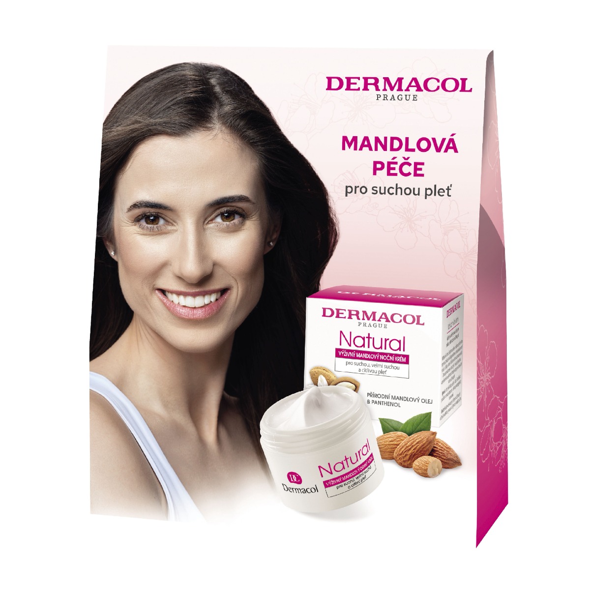 Dermacol Natural Dárková sada 2 ks Dermacol