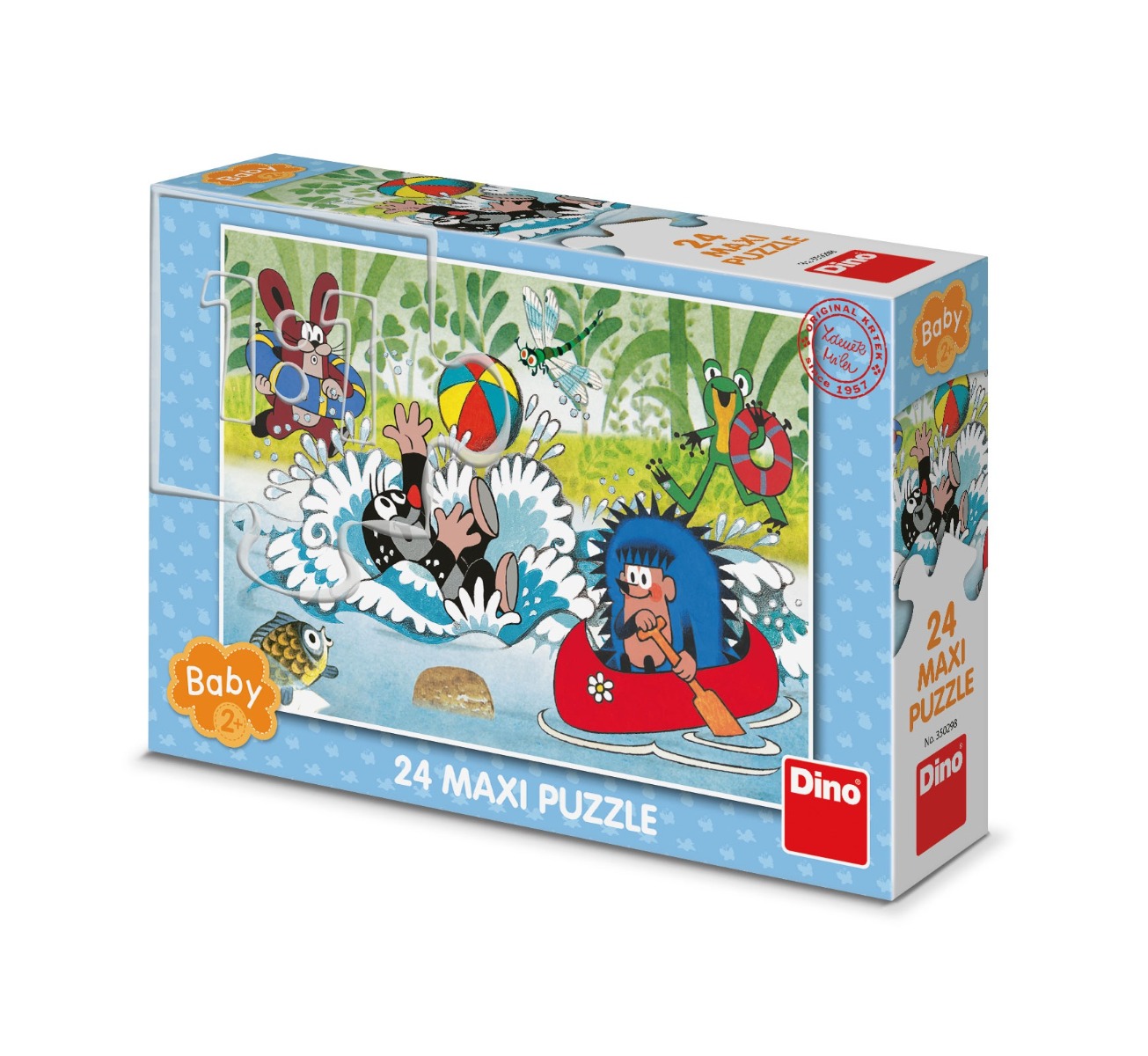 Dino Toys Krtek ve vodě Maxi Puzzle 24 dílků Dino Toys