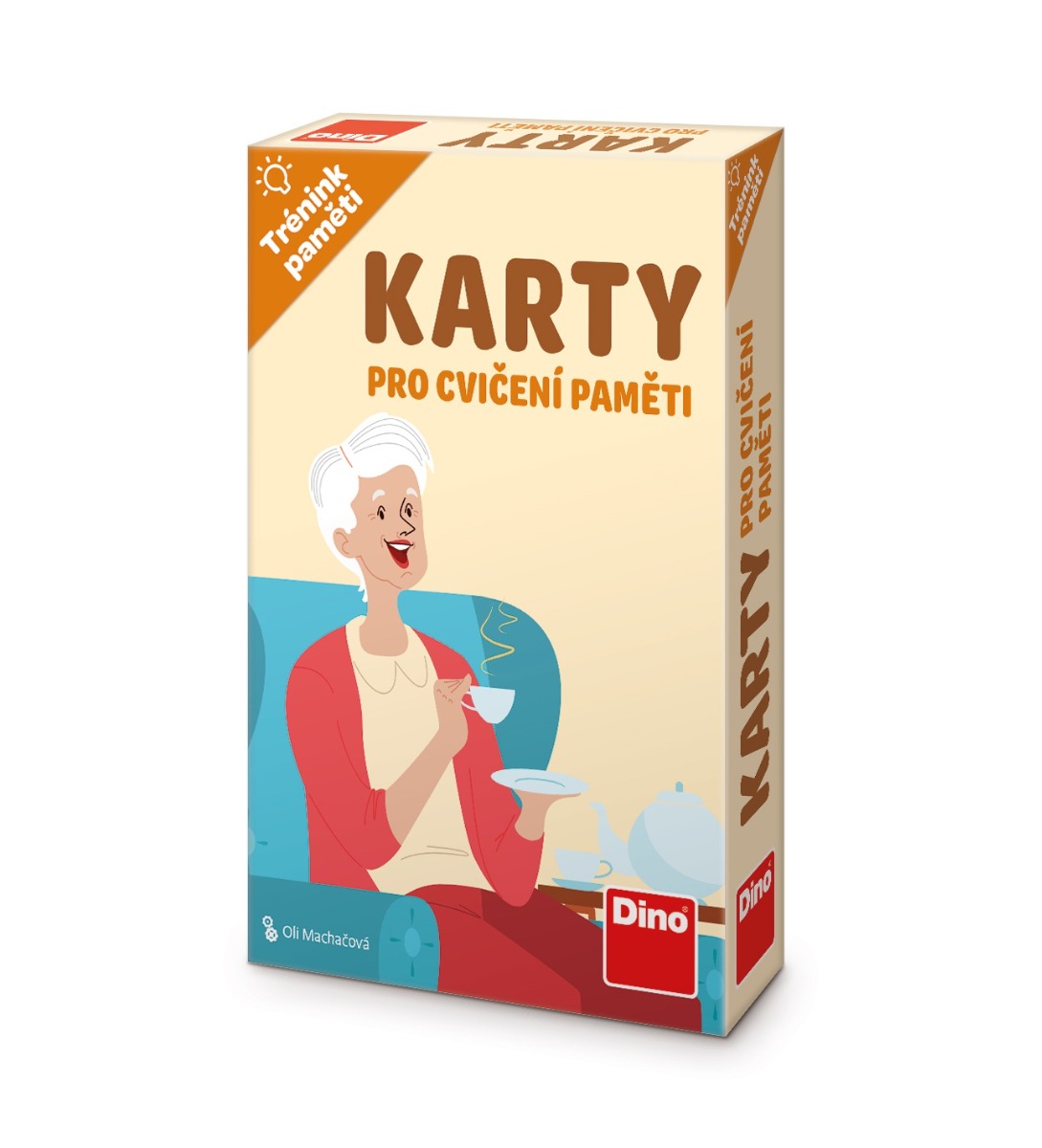 Dino Toys Trénink paměti Karty pro cvičení paměti 64 karet Dino Toys