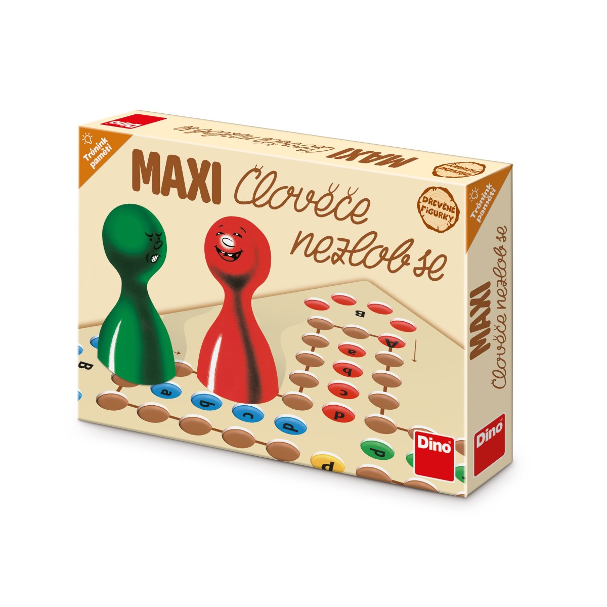 Dino Toys Trénink paměti Maxi Člověče nezlob se Dino Toys