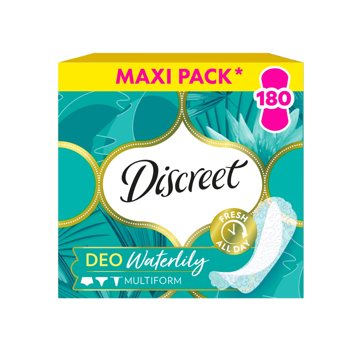 Discreet DEO Waterlily intimky 180 ks Discreet