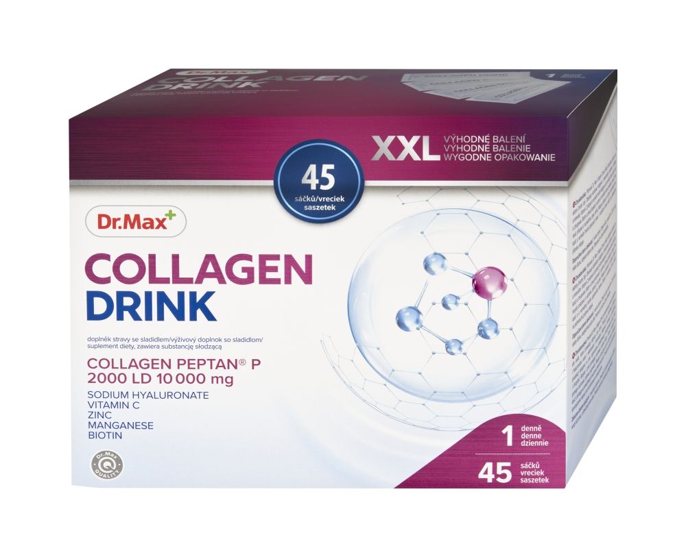 Dr. Max Collagen Drink XXL 45 sáčků Dr. Max