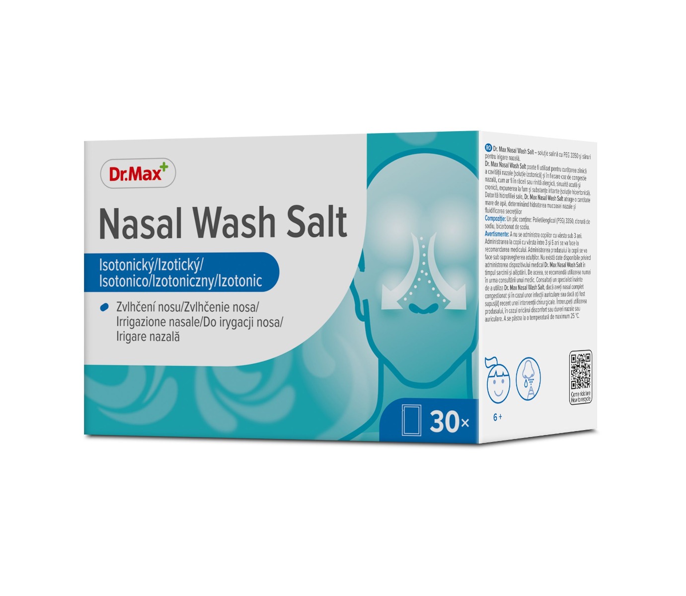Dr. Max Nasal Wash Salt 30 sáčků Dr. Max